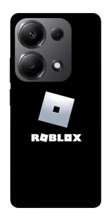 Чехол на Xiaomi Redmi Note 13 Pro 5G Roblox logo black фото 1 из 1