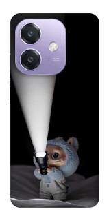 Чохол на Oppo A40m Labubu with flashlight ver.3 фото 1 з 1