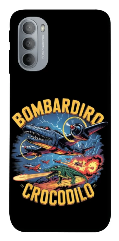 Чехол на Motorola Moto G31 Bombardino Crocodilo v2 фото 1 из 1