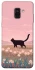 Чохол на Samsung A530 Galaxy A8 (2018) cat on a field фото 1 з 1