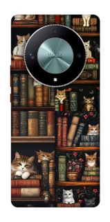 Чехол на Huawei Magic6 Lite Cats & Books фото 1 из 1