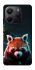 Чохол на Xiaomi Redmi Note 14 4G (Europe version) Cyber Red Panda фото 1 з 1