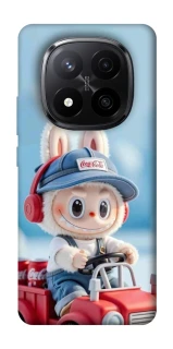 Чехол на Xiaomi Redmi Note 14 Pro+ 5G Labubu in the car фото 1 из 1