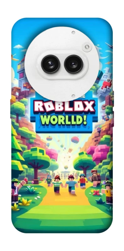 Чохол на Nothing Phone (2a) Roblox World фото 1 з 1