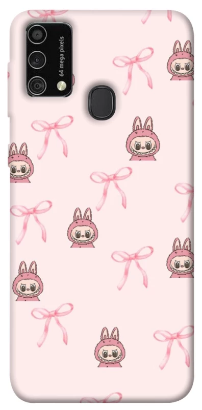 Чехол на Samsung Galaxy M21s Pink bows and Labubus фото 1 из 1