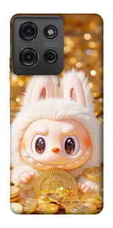 Чохол на Motorola Moto G75 Bitcoin Labubu фото 1 з 1