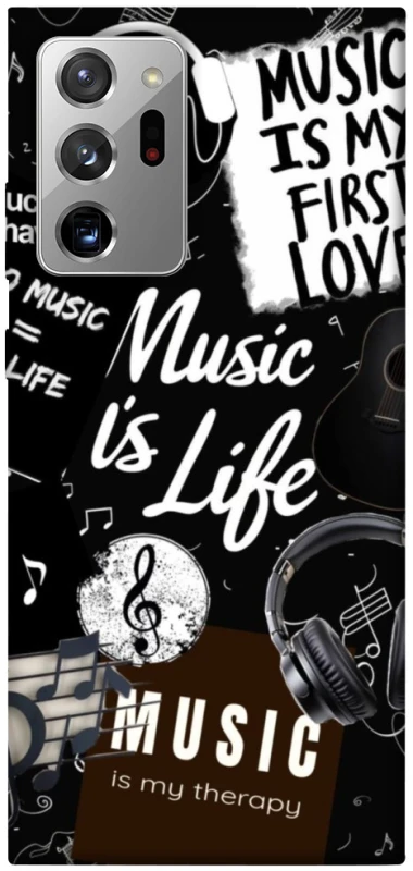 Чохол на Samsung Galaxy Note 20 Ultra Music is Life фото 1 з 1