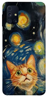 Чехол на Samsung Galaxy M31s paint cat фото 1 из 1