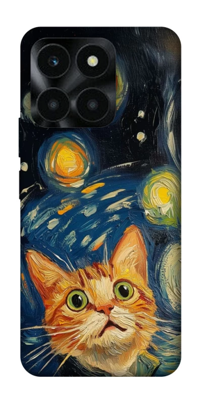 Чехол на Huawei Honor X6a paint cat фото 1 из 1