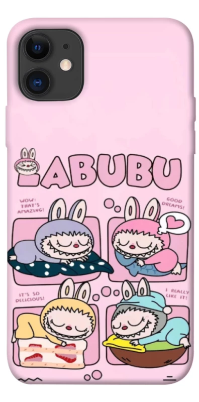 Чехол на Apple iPhone 11 (6.1") Labubu Dreams Collage фото 1 из 1