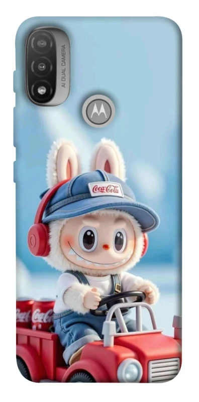 Чохол на Motorola Moto E20 Labubu in the car фото 1 з 1