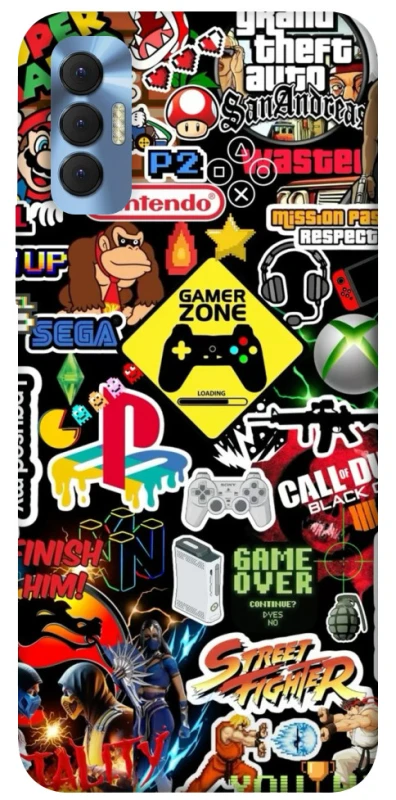 Чехол на TECNO Spark 8P Gamer Zone фото 1 из 1