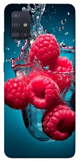 Чохол на Samsung Galaxy M51 Малинка у воді фото 1 з 1