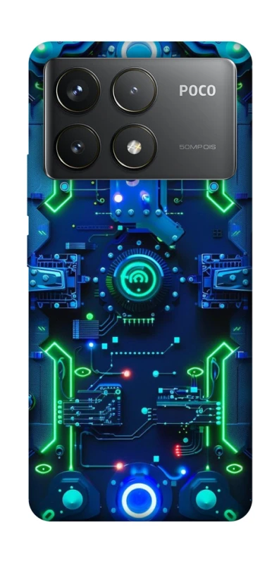 Чехол на Xiaomi Poco F6 Pro CyberPhone v3 фото 1 из 1