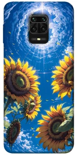 Чехол на Xiaomi Redmi Note 9s / Note 9 Pro / Note 9 Pro Max Sunflowers фото 1 из 1