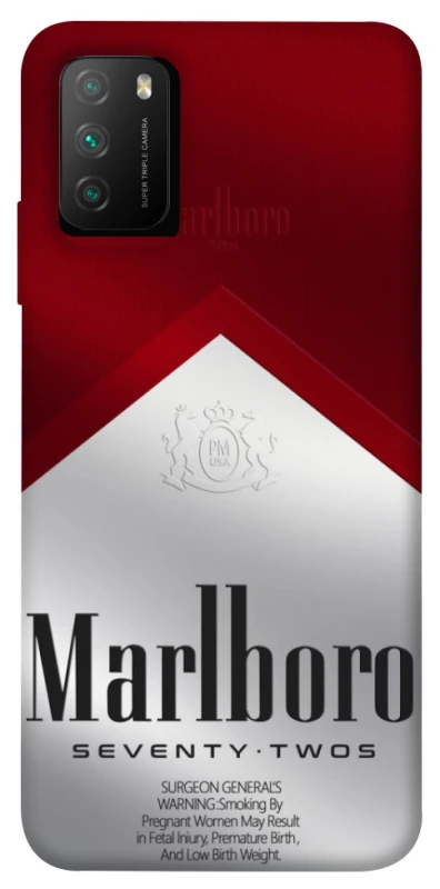 Чехол на Xiaomi Poco M3 Marlboro фото 1 из 1