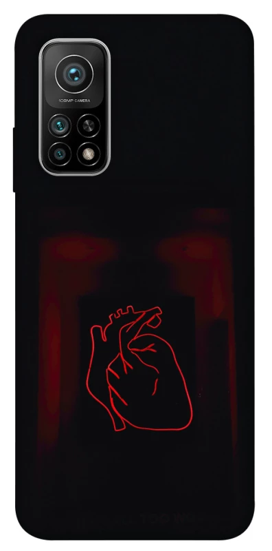 Чехол на Xiaomi Mi 10T Красное сердце фото 1 из 1