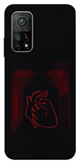 Чехол на Xiaomi Mi 10T Красное сердце фото 1 из 1