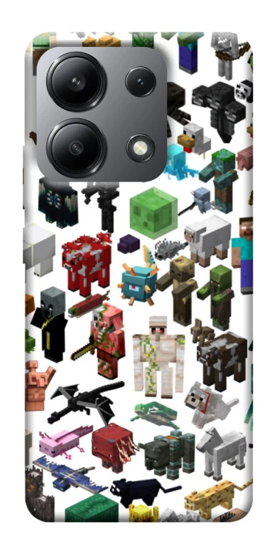 Чохол на Xiaomi Redmi Note 13 4G Minecraft v4 фото 1 з 1