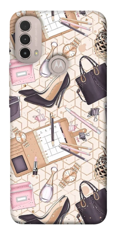 Чохол на Motorola Moto E40 Fashion collage ver.9 фото 1 з 1