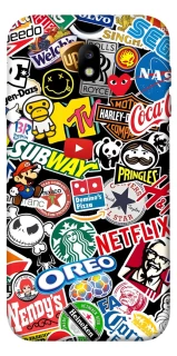 Чехол на Samsung J730 Galaxy J7 (2017) brands фото 1 из 1