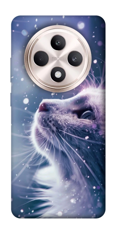 Чехол на Oppo Reno 12 F 4G/5G Snow cat фото 1 из 1
