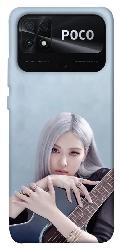 Чехол на Xiaomi Poco C40 Rosé - BLACKPINK фото 1 из 1