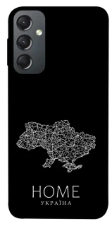 Чехол на Samsung Galaxy A24 4G Ukraine black map фото 1 из 1