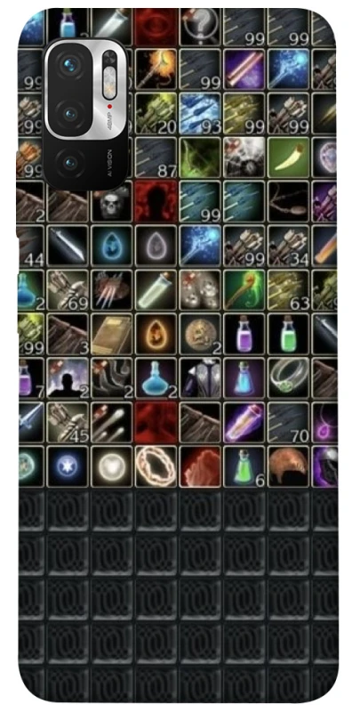 Чохол на Xiaomi Redmi Note 10 5G Inventory menu ver.2 фото 1 з 1