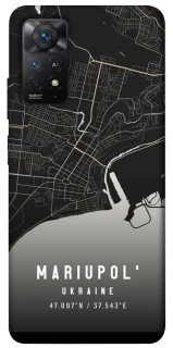 Чехол на Xiaomi Redmi Note 11 Pro 4G/5G Mariupol map фото 1 из 1
