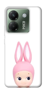 Чохол на Xiaomi Poco M7 pro 5G Minimal Bunny Peek фото 1 з 1