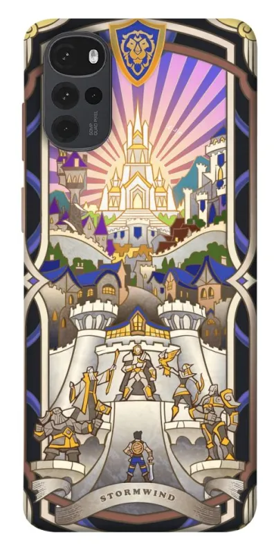 Чехол на Motorola Moto G22 WOW forever stormwind фото 1 из 1