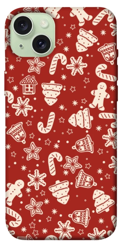 Чохол на Apple iPhone 15 Plus (6.7") Новорічний v3 фото 1 з 1