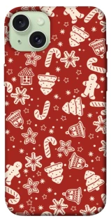 Чохол на Apple iPhone 15 Plus (6.7") Новорічний v3 фото 1 з 1