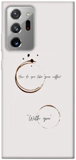 Чехол на Samsung Galaxy Note 20 Ultra Coffee with you фото 1 из 1