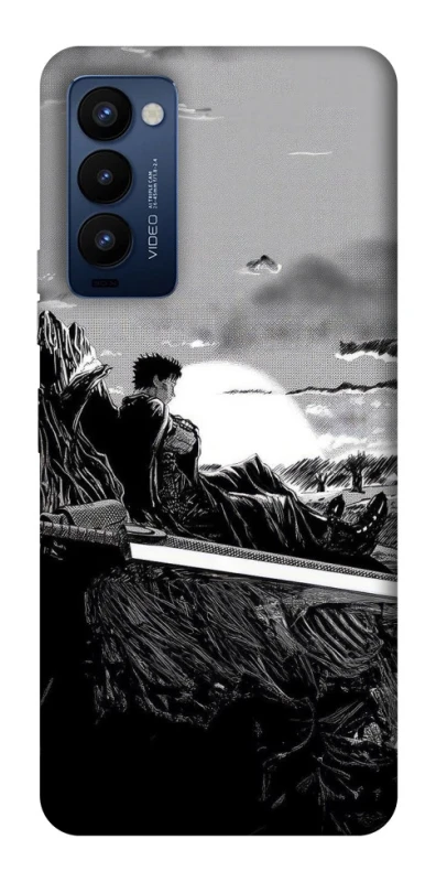 Чехол на TECNO Camon 18 Pro Berserk sunset фото 1 из 1