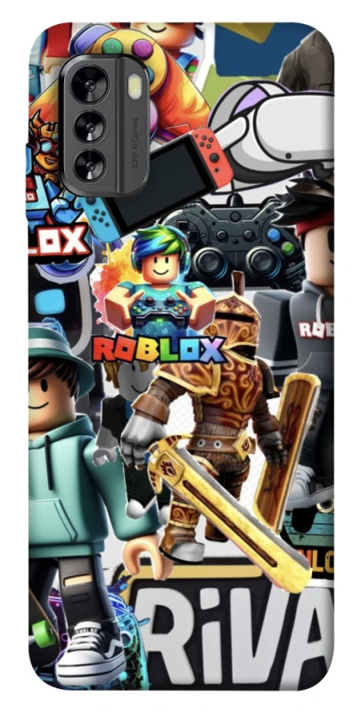 Чохол на Nokia G60 Roblox collage ver.1 фото 1 з 1