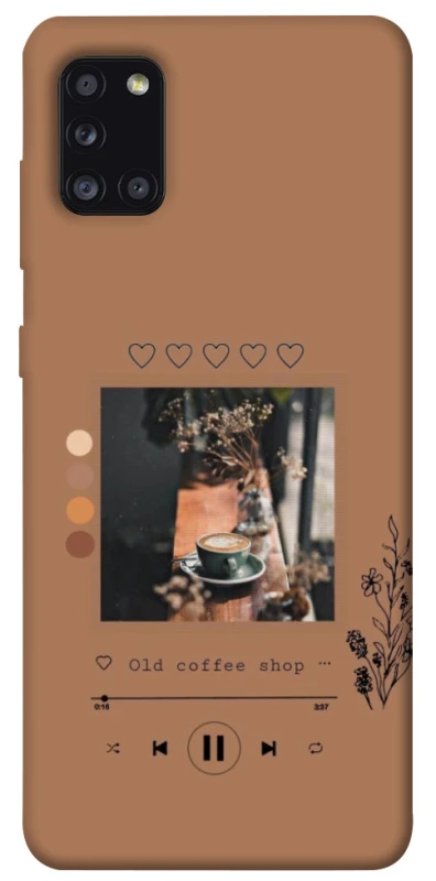 Чехол на Samsung Galaxy A31 Coffee player фото 1 из 1