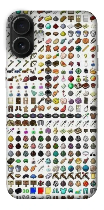 Чохол на Apple iPhone 16 Plus Minecraft v2 фото 1 з 1