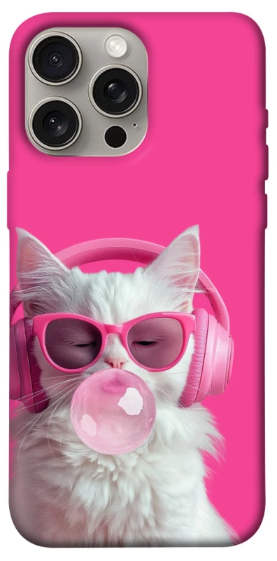 Чохол на Apple iPhone 15 Pro Max (6.7") Pink kitty фото 1 з 1