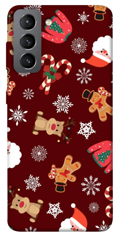 Чехол на Samsung Galaxy S21 FE Новогодний v6 фото 1 из 1