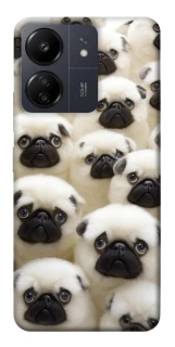 Чохол на Xiaomi Redmi 13C Doggy Pug Love фото 1 з 1