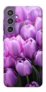 Чехол на Samsung Galaxy S23 FE Фиолетовые тюльпаны фото 1 из 1