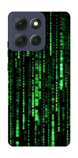 Чехол на Motorola Moto G86 Matrix Code фото 1 Чехол на Motorola Moto G86 Matrix Code фото 1 из 1