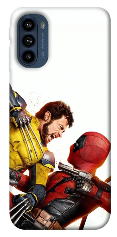 Чехол на Motorola Moto G41 Deadpool and Wolverine фото 1 из 1