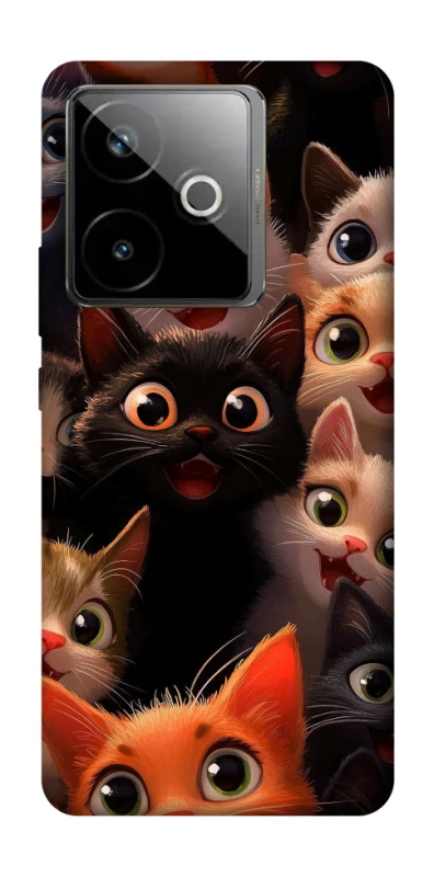 Чохол на Realme GT 7T happy cats фото 1 з 1