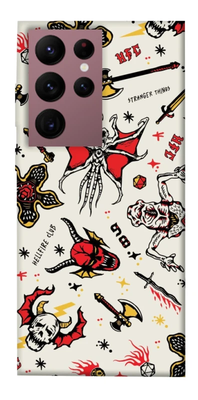 Чохол на Samsung Galaxy S22 Ultra Stranger Things ver.2 фото 1 з 1