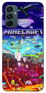 Чехол на Samsung Galaxy M34 5G Minecraft world фото 1 из 1