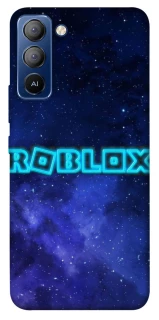 Чохол на TECNO Pop 5 LTE Roblox Space Logo Blue фото 1 з 1