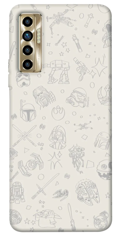 Чехол на TECNO Camon 17P Star Wars background ver.1 фото 1 из 1